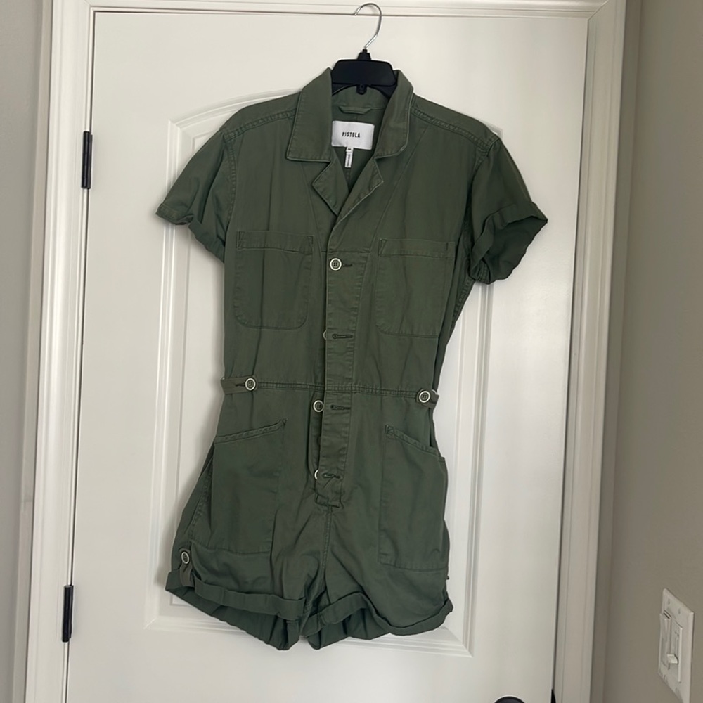 Pistola Denim Parker Field Short in Colonel